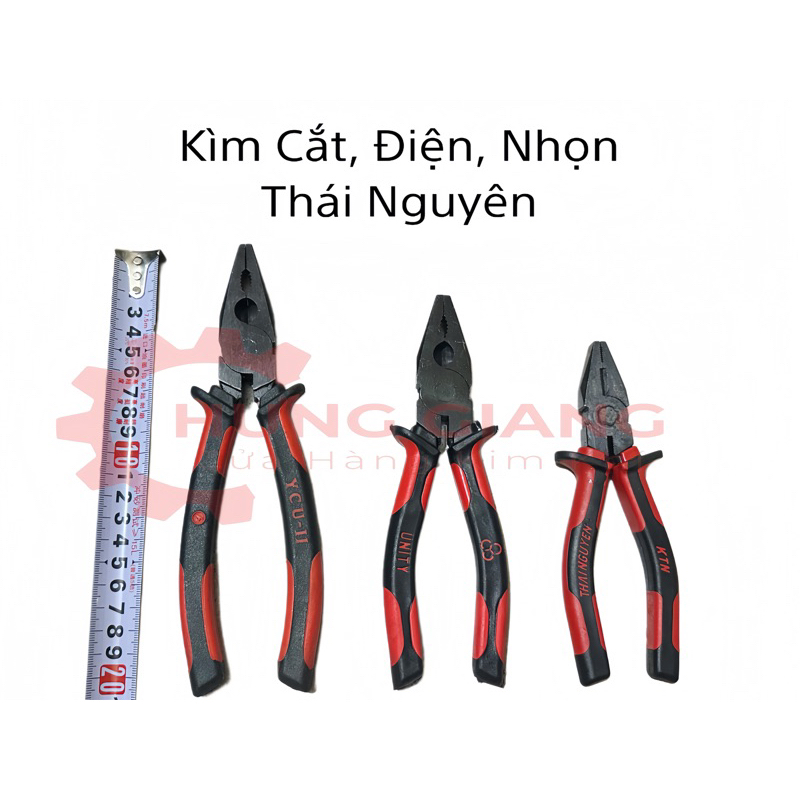 KÌM, KỀM ĐIỆN, KÌM NHỌN, KÌM CẮT THÁI NGUYÊN ĐỦ CỠ 6” 7” 8” CHÍNH HÃNG