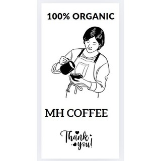 Sét 100 Tem giấy dán ly cafe, nước ép, trà sữa mẫu hot kích thước 10x5cm phù hợp ly, chai từ 700ml