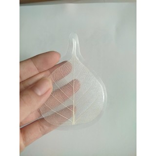 [SL 02] 02 Lá bồ đề ép viết chữ thư pháp, vẽ trang trí