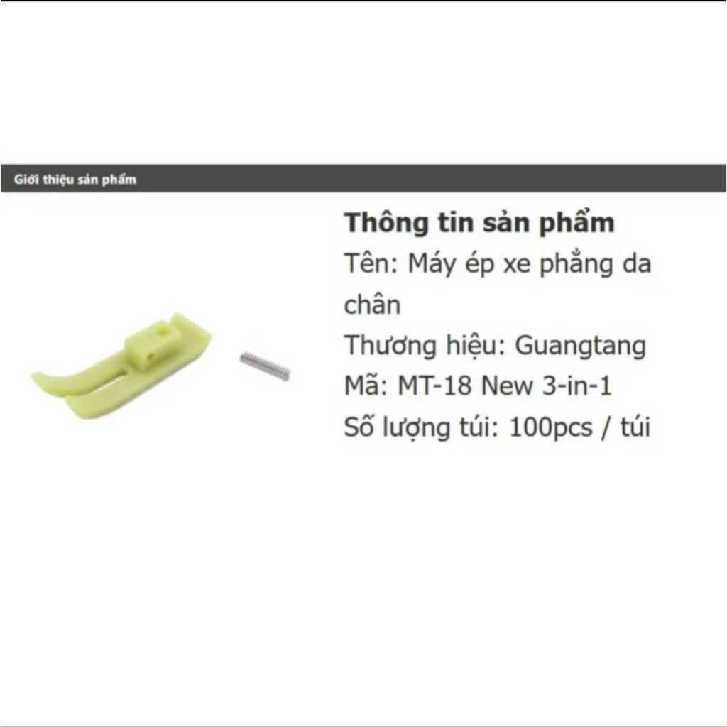 [Combo 50/100] Cái Đế Chân Vịt Nhựa 2 Da 5 Ly MT-18 - Đế Dày 1 Ly