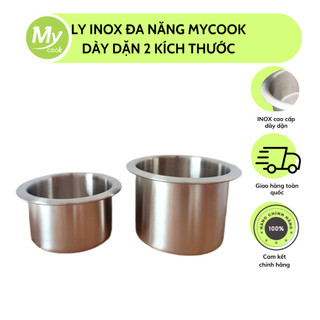 Ly Inox Đa Năng Mycook Dày Dặn Ly Làm Đá Uống Nước