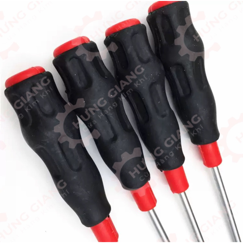 Tô Vít 1 Đầu Có Nam Châm, Tô Vít Sọc Thân 4*100mm (+) (-)