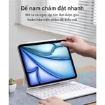 [Hoả Tốc 1H] Bao da bàn phím Ipad từ tính, Ốp lưng hút nam châm cho Ipad M2, Pro 2018- 2024, Air4/5/6 10.9/11 inch — ảnh 4