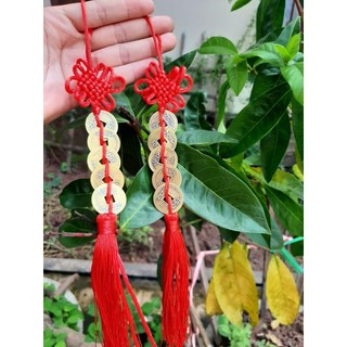 set 02 Dây đồng xu ngũ đế - Chuỗi tiền cầu tài lộc
