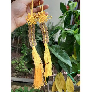 set 02 Dây đồng xu ngũ đế - Chuỗi tiền cầu tài lộc