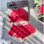 HT208 Bộ ngủ sexy 2 dây croptop hách dáng, đồ ngủ lụa phối ren xẻ hông gợi cảm HT208