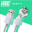 Bộ sạc Oppo R17 sạc siêu nhanh VOOC dây sạc oppo Micro và Type C dài 1m màu trắng THE RED PHONE