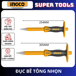 ĐỒ NGHỀ INGCO Đục bê tông nhọn 4MM HCC8141016 / 4MM HCC8141219