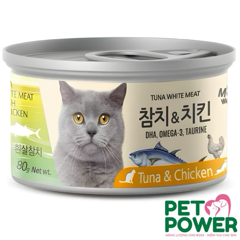 Pate Thức Ăn ướt cho mèo MeoWow nhiều hương vị 85gr