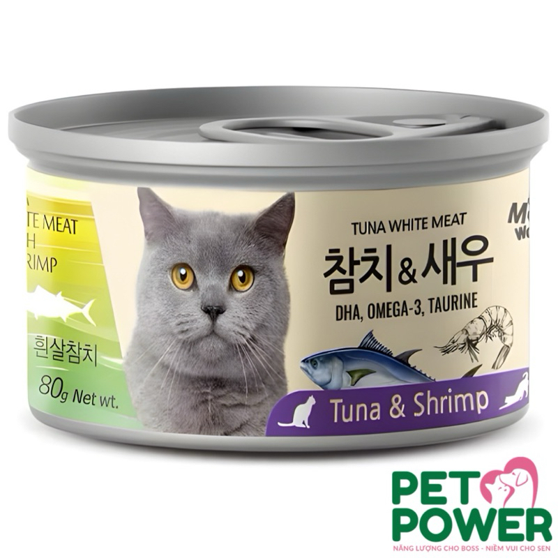 Pate Thức Ăn ướt cho mèo MeoWow nhiều hương vị 85gr
