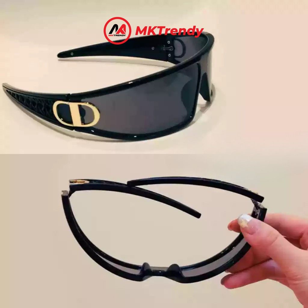 Kính râm cài tóc MKTRENDY kính mát 2 trong 1 băng đô cài đầu thời trang phong cách nam nữ T10