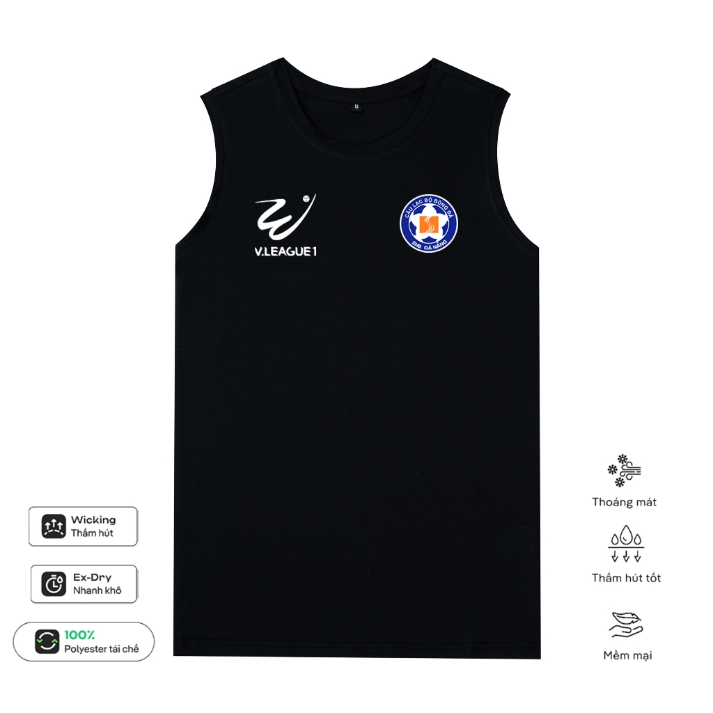 Áo Tanktop CLB Bóng Đá Việt Nam SlimFit Ôm Body Tập Gym Thể Thao Thun Lỗ Kim Ba Lỗ 4 Chiều