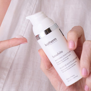 Sữa dưỡng Ivatherm Ivawhite Whitening Night Fluid Hỗ Trợ Làm Trắng Da Ban Đêm Dành Cho Da Sạm Nám, Tăng Sắc Tố