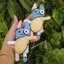 Móc khoá Nong Nao Badbuddy OhmNanon bằng len handmade ( ảnh thật shop chụp)