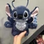 Gấu bông stitch phối quần áo đáng yêu chất liệu lông thỏ dài cao cấp làm quà tặng cho bé, bạn trai