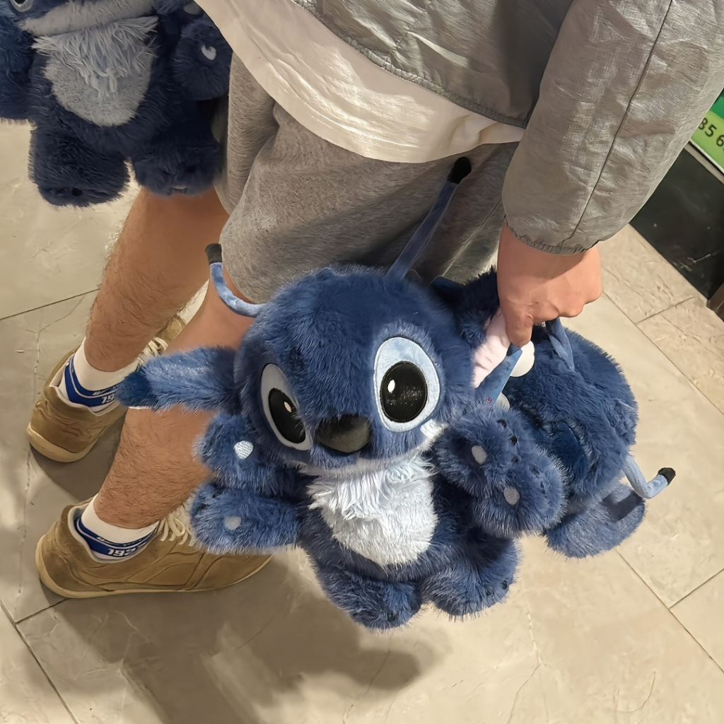 Gấu bông stitch 4 tay mẫu mới 2025, Thú nhồi bông Stitch hàng nhập khẩu cao cấp làm quà tặng cho ban gái,bạn trai