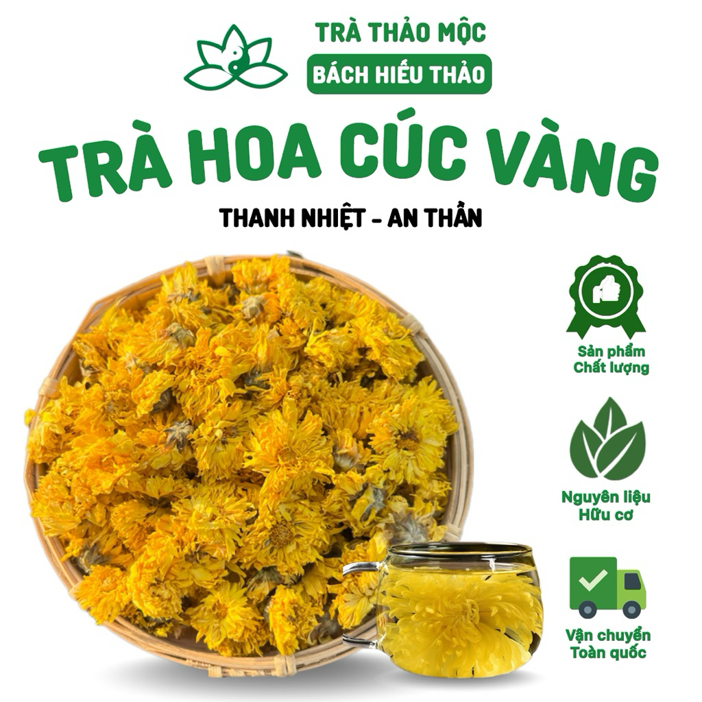 Trà Hoa Cúc Vàng Sấy Khô Nguyên Bông Hàng Khô Đẹp Mùi Thơm Nước Trà Tea ...