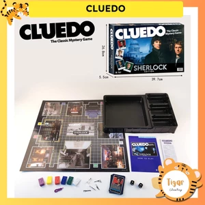 Boardgame Cluedo Sherlock Holmes Downtown Abbey Trò chơi thám tử suy luận phá án