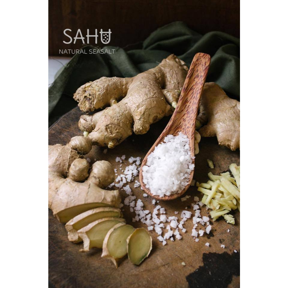 Muối ngâm chân Sahu giúp thư giãn, lưu thông khí huyết