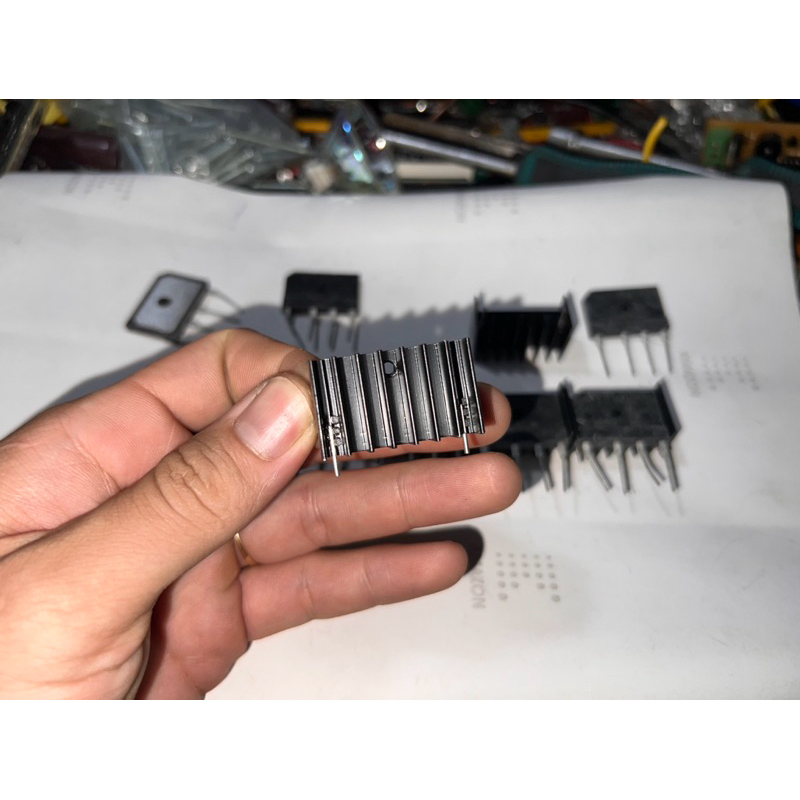 [ TPHCM ] Set 10 Nhôm Tản Nhiệt Diode Cầu Chỉnh Lưu AC-DC