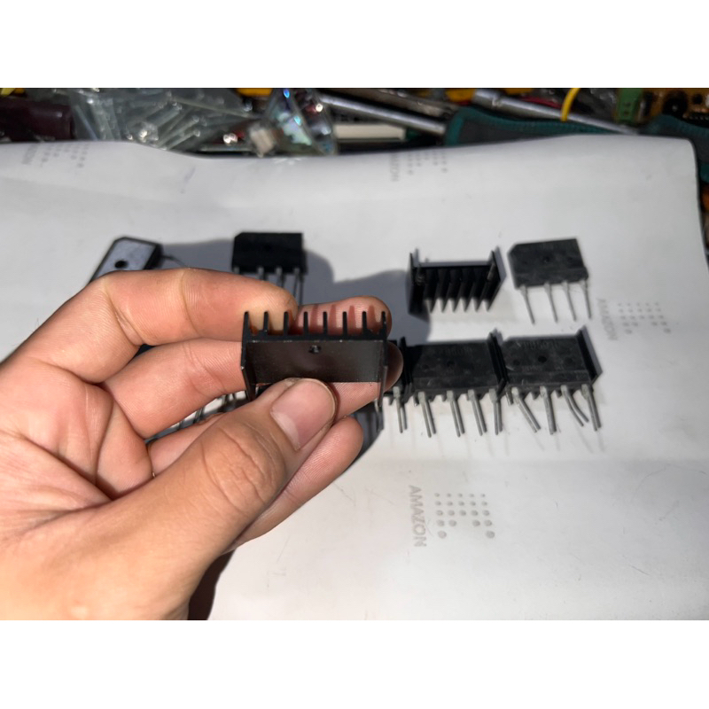 [ TPHCM ] Set 10 Nhôm Tản Nhiệt Diode Cầu Chỉnh Lưu AC-DC