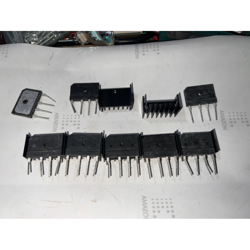 [ TPHCM ] Set 10 Nhôm Tản Nhiệt Diode Cầu Chỉnh Lưu AC-DC