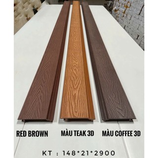 Tấm ốp 1 sóng nhựa composite ngoài trời (Tấm dài 2m9 cắt đôi 1m45)
