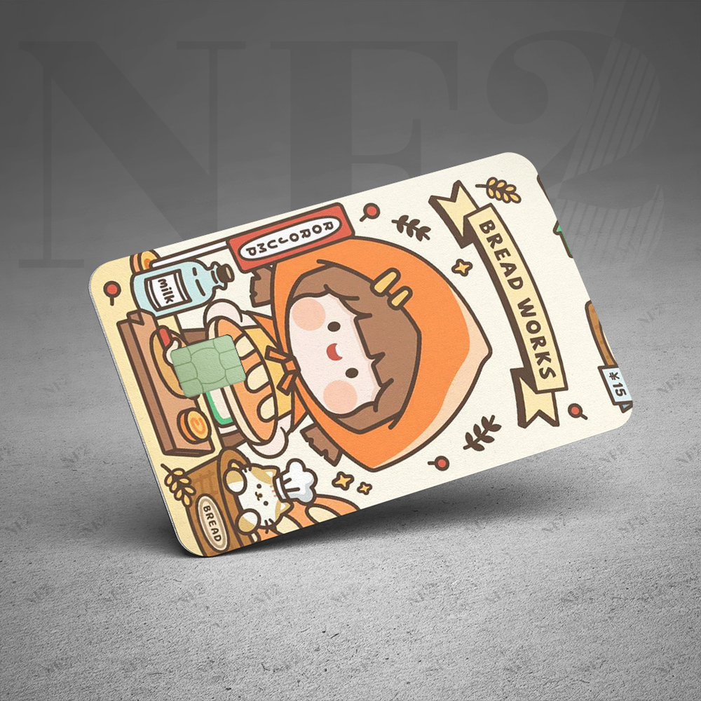 Miếng Dán Trang Trí ROROJUMP - Decal Thẻ ATM (Thẻ Chung Cư, Thẻ Xe, Debit, Credit) NF2