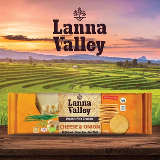 Bánh Gạo Hữu Cơ Lanna Valley Organic Rice Cracker 100g