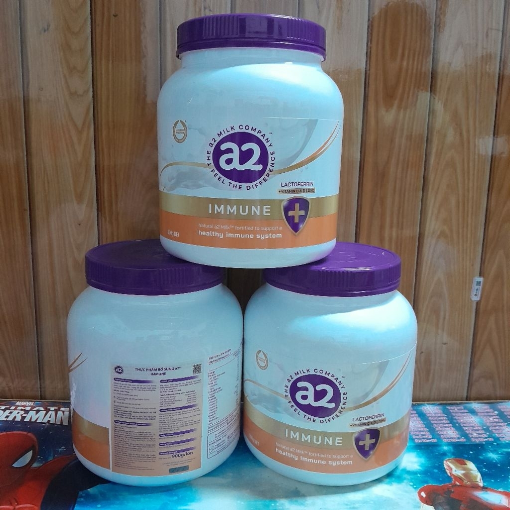 [HÀNG NHẬP KHẨU]  SỮA A2 IMMUNE TĂNG CƯỜNG ĐỀ KHÁNG CHO BÉ, LON 900gr