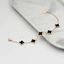 Vòng tay nữ IMOON Five Four Leaf Clovers Bracelet Silver , lắc tay cỏ 4 lá IMOON009