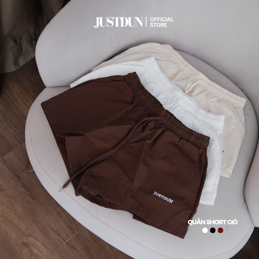 QUẦN SHORT NỮ DÙ THÊU JUSTDUN H65