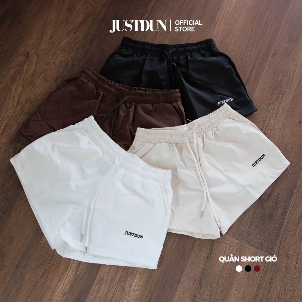 QUẦN SHORT NỮ DÙ THÊU JUSTDUN H65