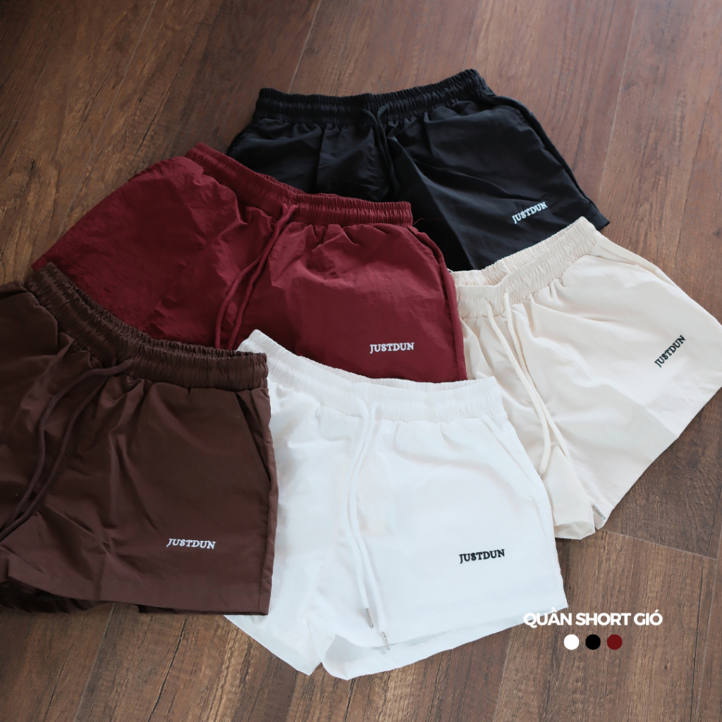 QUẦN SHORT NỮ DÙ THÊU JUSTDUN H65