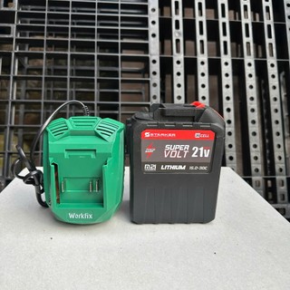 Pin Hệ M21 Starker - 30 Cell 15Ah mạch 8fes Dung Lượng Cao, Chân Pin Phổ Thông 4cm, Có Đèn Báo Pin