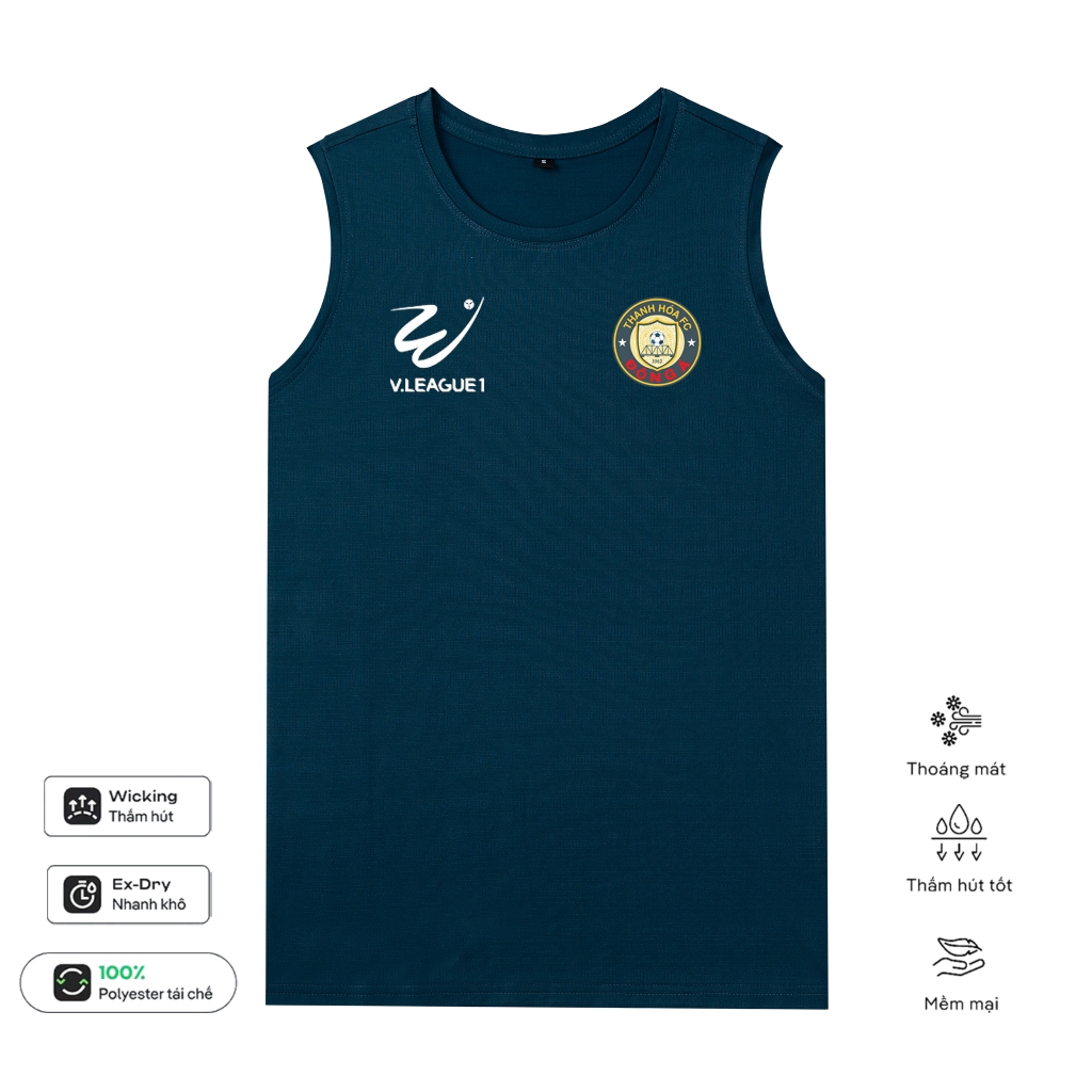 Áo Tanktop CLB Viettel, Thanh Hóa, Hà Tĩnh, ... Ôm Body Tập Gym Thể Thao Thun Lỗ Kim Ba Lỗ 4 Chiều