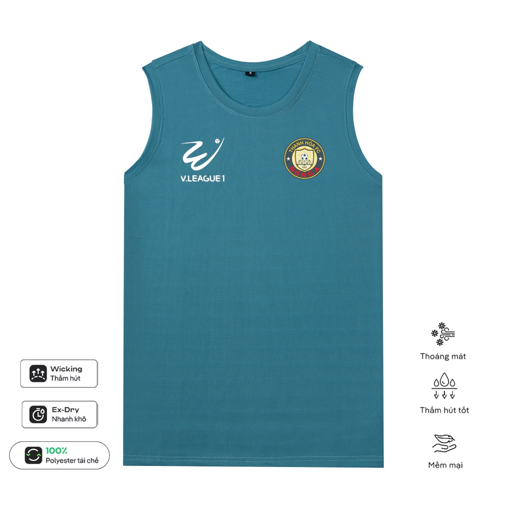 Áo Tanktop CLB Viettel, Thanh Hóa, Hà Tĩnh, ... Ôm Body Tập Gym Thể Thao Thun Lỗ Kim Ba Lỗ 4 Chiều
