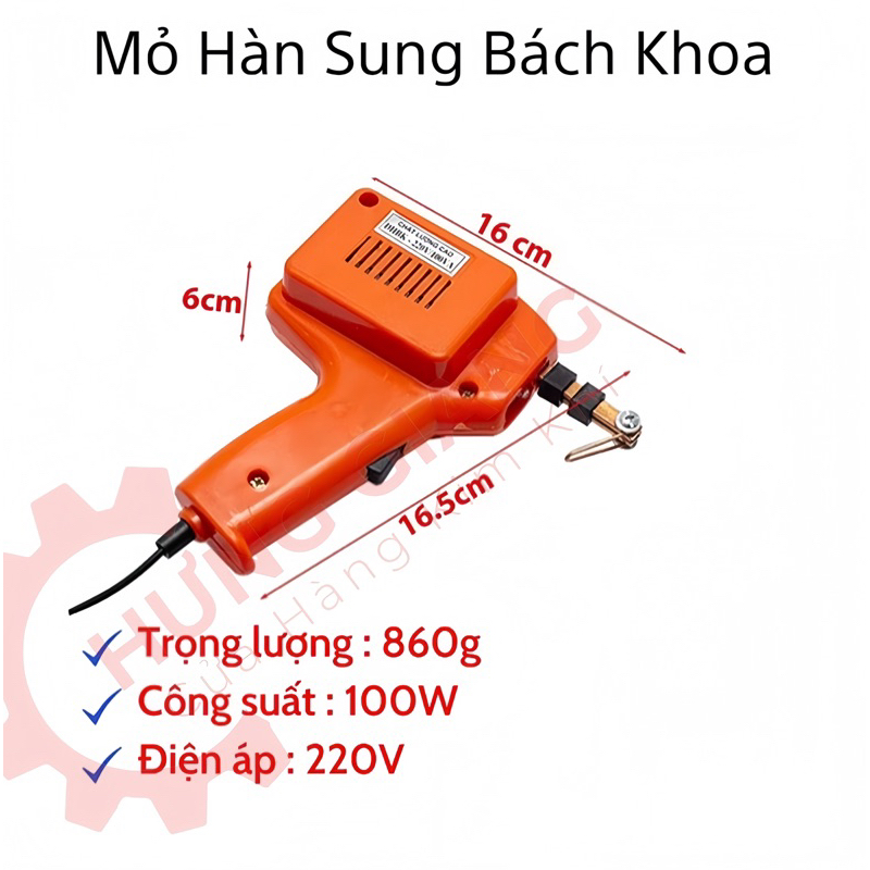 Mỏ Hàn Xung 220V - 100W BÁCH KHOA HÀNG CHẤT LƯỢNG CHÍNH HÃNG (Có Video)