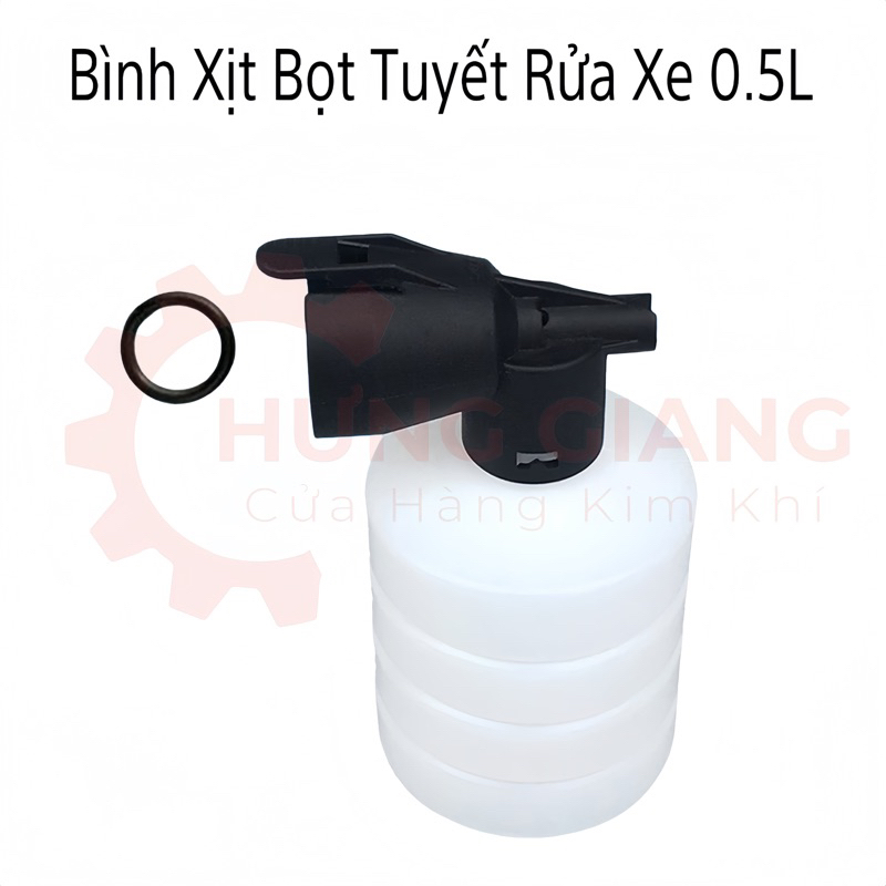Bình Xịt Bọt Tuyết Bình Phun Tạo Bọt Tuyết Rửa Xe 0.5L