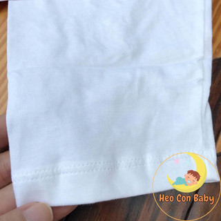 [Cao cấp] Quần dài trắng cho bé chất cotton mát.(6-29kg)