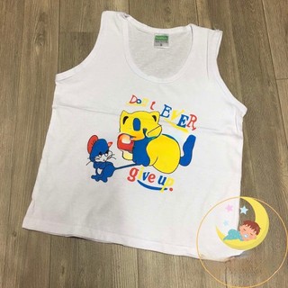 [COMBO 5] Áo ba lỗ cho bé chất cotton mỏng mát / Ao thun chất mịn cao cấp - Hình vui nhộn