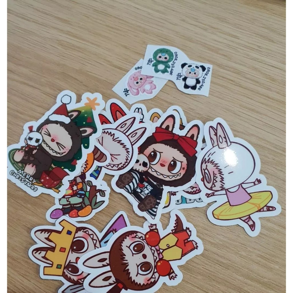 Miếng Dán Trang Trí MONSTERS CUTE - Decal Sticker Thẻ ATM (Thẻ Chung Cư, Thẻ Xe, Debit, Credit) NF2