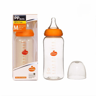 [MẪU MỚI] Bình sữa Wesser cổ hẹp nhựa PP không BPA có van chống sặc - 60ml/140ml/250ml