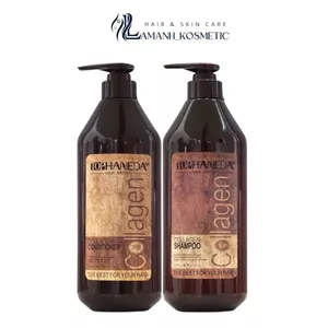 Dầu gội xả TOPHANEDA COLAGEN 785ml giúp giảm rụng tóc giảm gàu, giảm dầu, giúp tóc mềm mượt