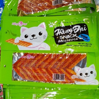 [COMBO 10/20/30 GÓI] Snack Mèo Yêu Cá Hằng Đại - Ăn Vặt Tuổi Thơ (Gói 26g)