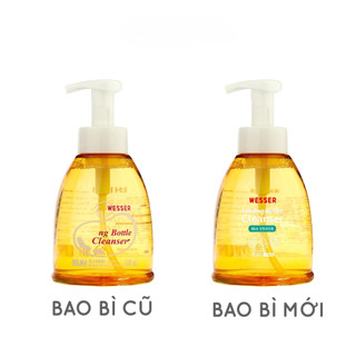 Nước rửa bình sữa Wesser 500ml (Dạng chai)/ Nước rửa bình và rau củ