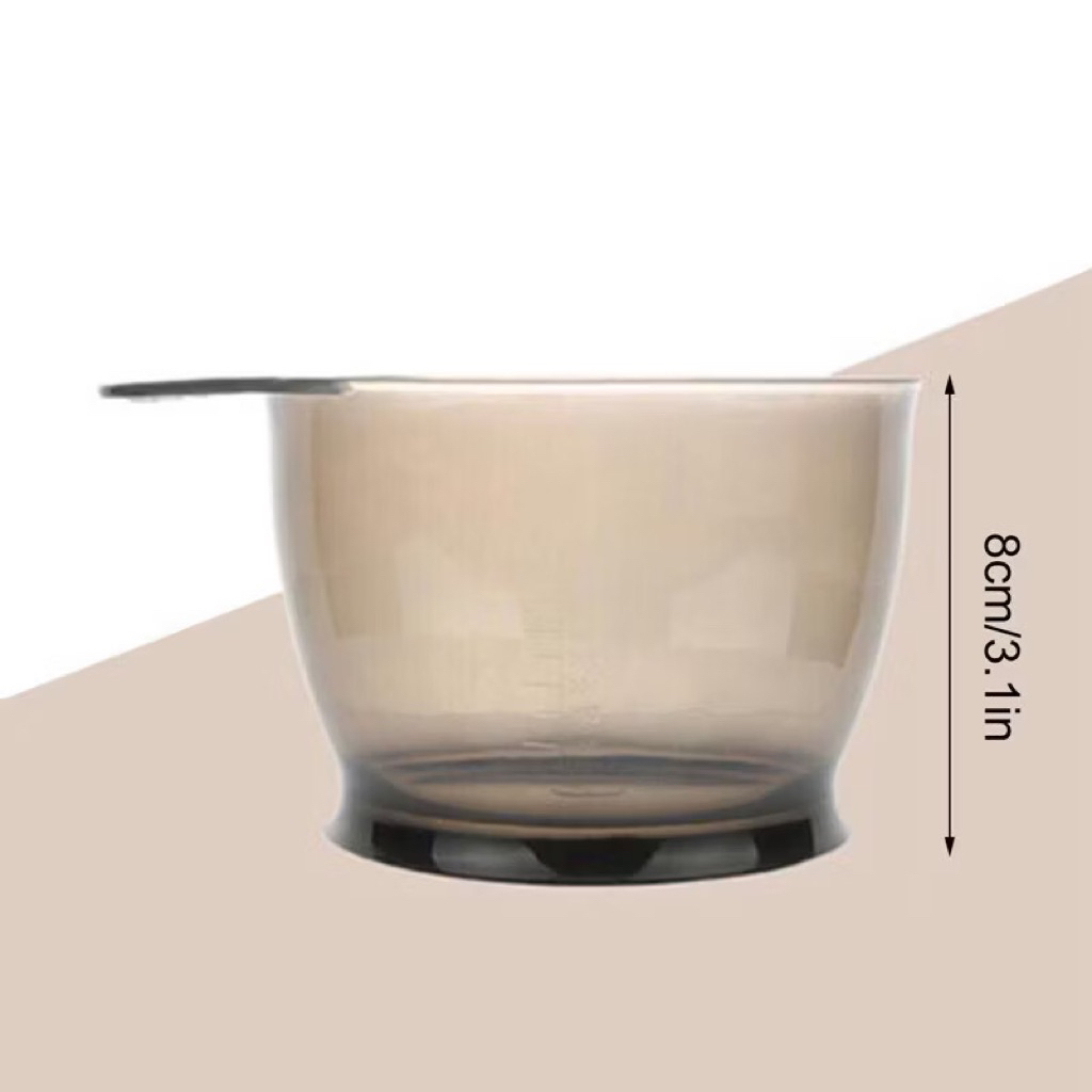 Lược nhuộm tóc 2 đầu được làm bằng chất liệu nhựa.
