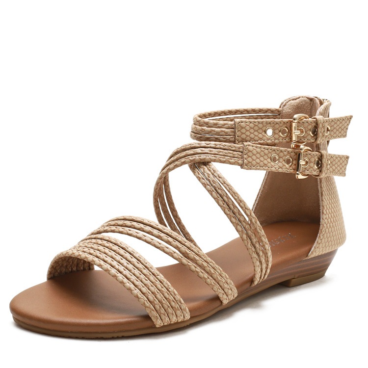 [Chính hãng]Giày sandal chiến binh boho quai ngang XIANGLV basic sang trọng 1.5cm, sandal nữ, giày dây LAL138- Laylalay.