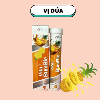 viên sủi bổ sung vitamin C - tub 20 viên đủ các vị