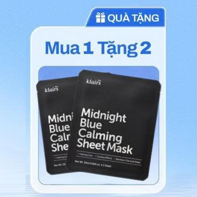 [QUÀ TẶNG KHÔNG BÁN] 2pcs Mặt nạ Dear, Klairs Calming Sheet Mask 25ml
